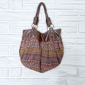 Flower Print Purse